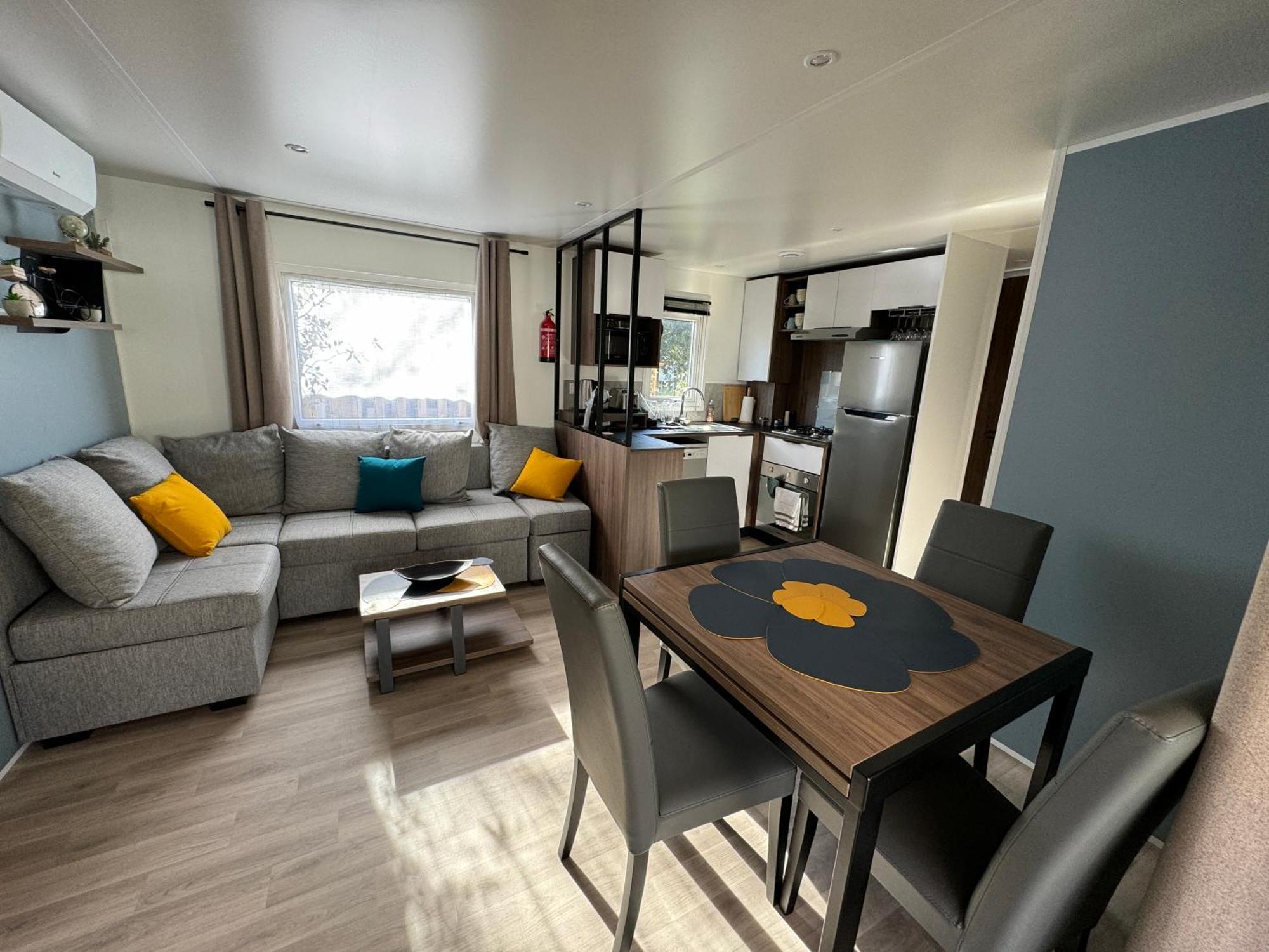 Mobil Home Tout Confort Camping Les Viviers Cap Ferret Lège-Cap-Ferret Εξωτερικό φωτογραφία