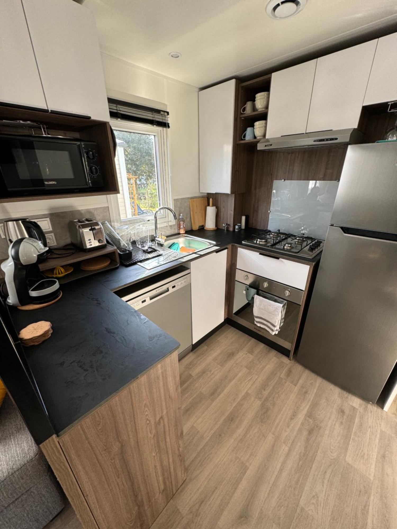 Mobil Home Tout Confort Camping Les Viviers Cap Ferret Lège-Cap-Ferret Εξωτερικό φωτογραφία